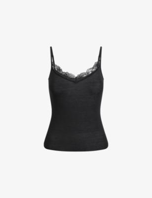 Sheer Modal Lace Camisole Top by SKIMS