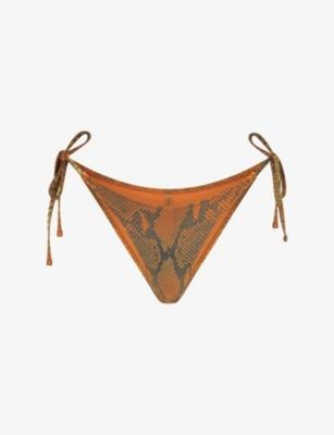 Signature Swim Dipped Tie Bikini Bottoms by SKIMS