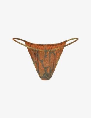 Signature Swim String Bikini Bottoms by SKIMS