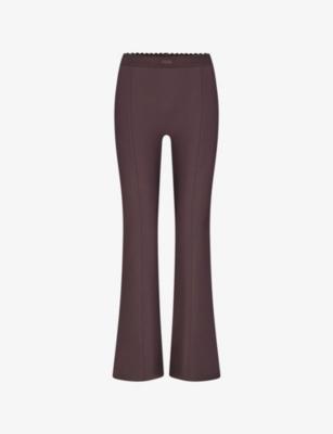 Skims Body High-Waist Flare Jersey Trousers by SKIMS