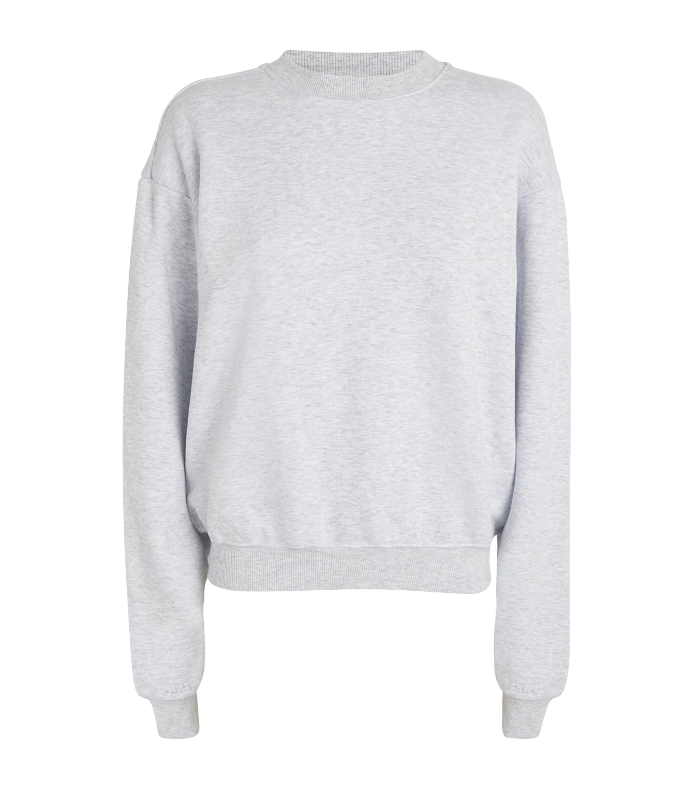 Skims Cotton-Blend Fleece Classic Sweatshirt by SKIMS