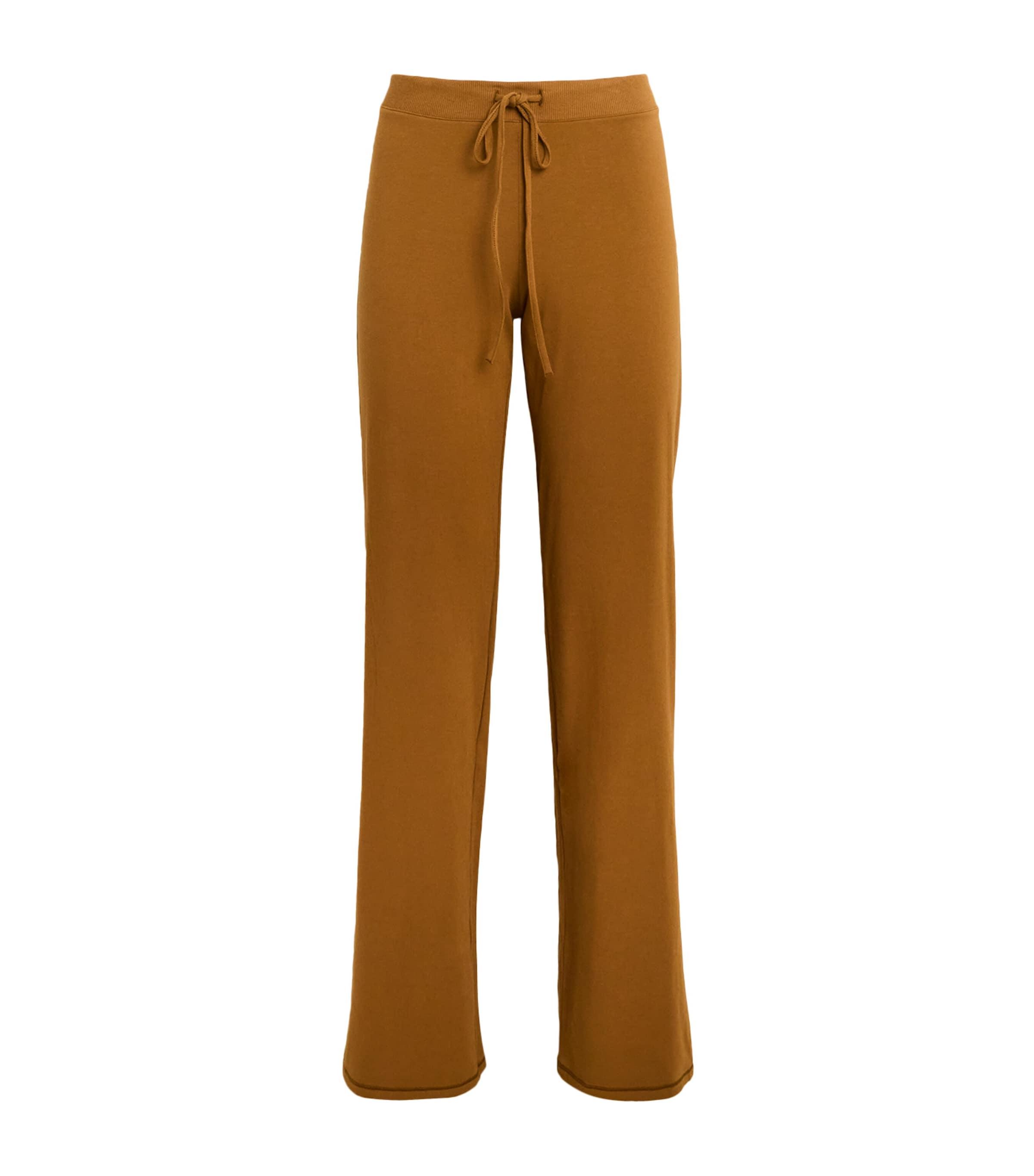 Skims Cotton Jersey Straight Leg Sweatpants by SKIMS