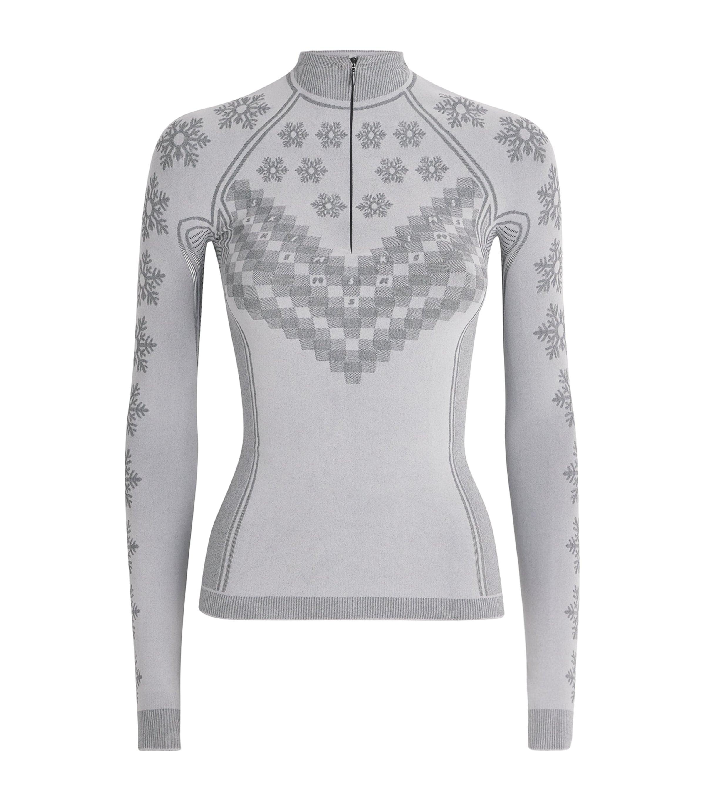 Skims First Layers Half-Zip Top by SKIMS