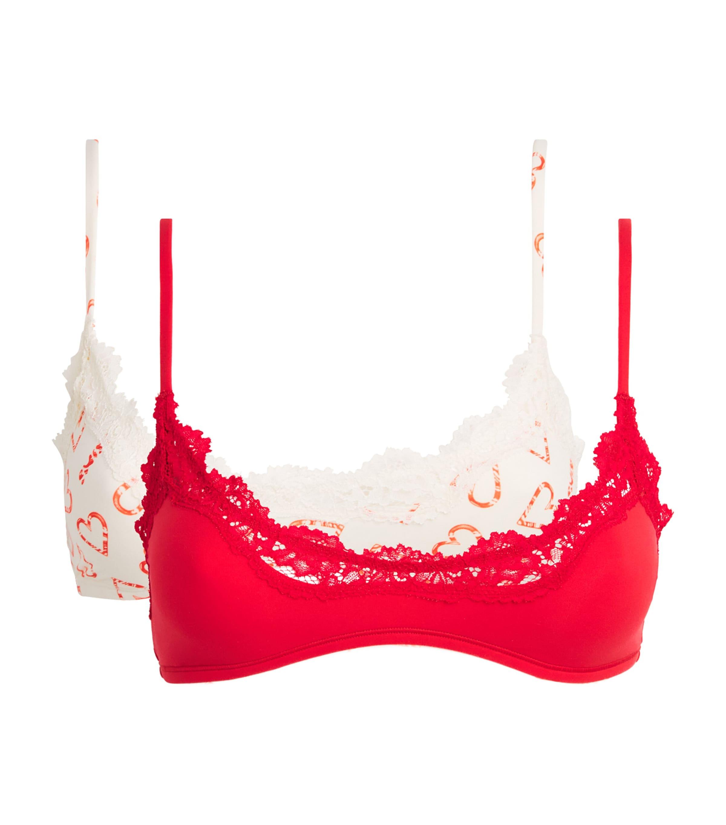 Skims Fits Everybody Scoop-Neck Bralette (Pack of 2) by SKIMS