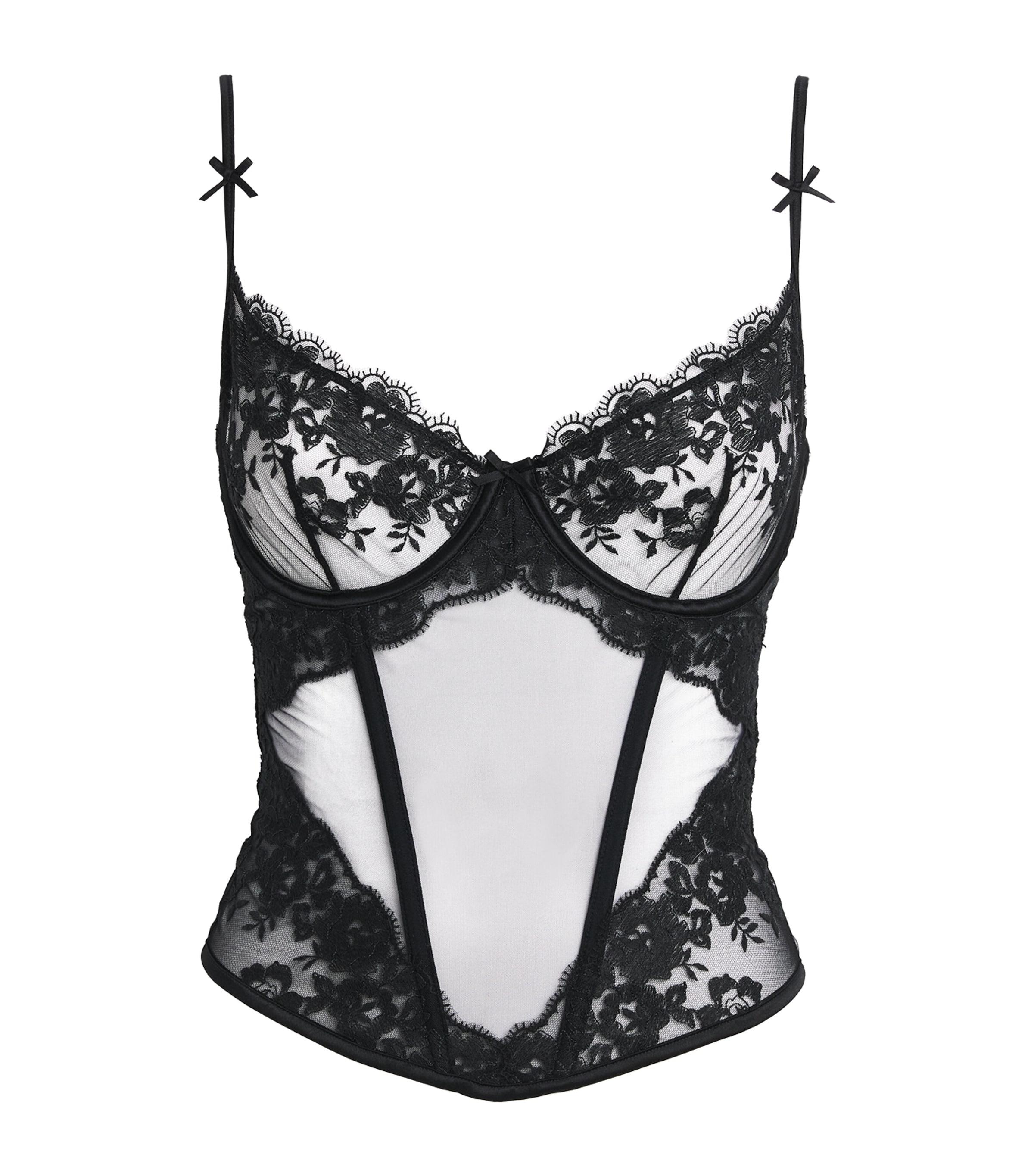 Skims Lace Demi Corset by SKIMS