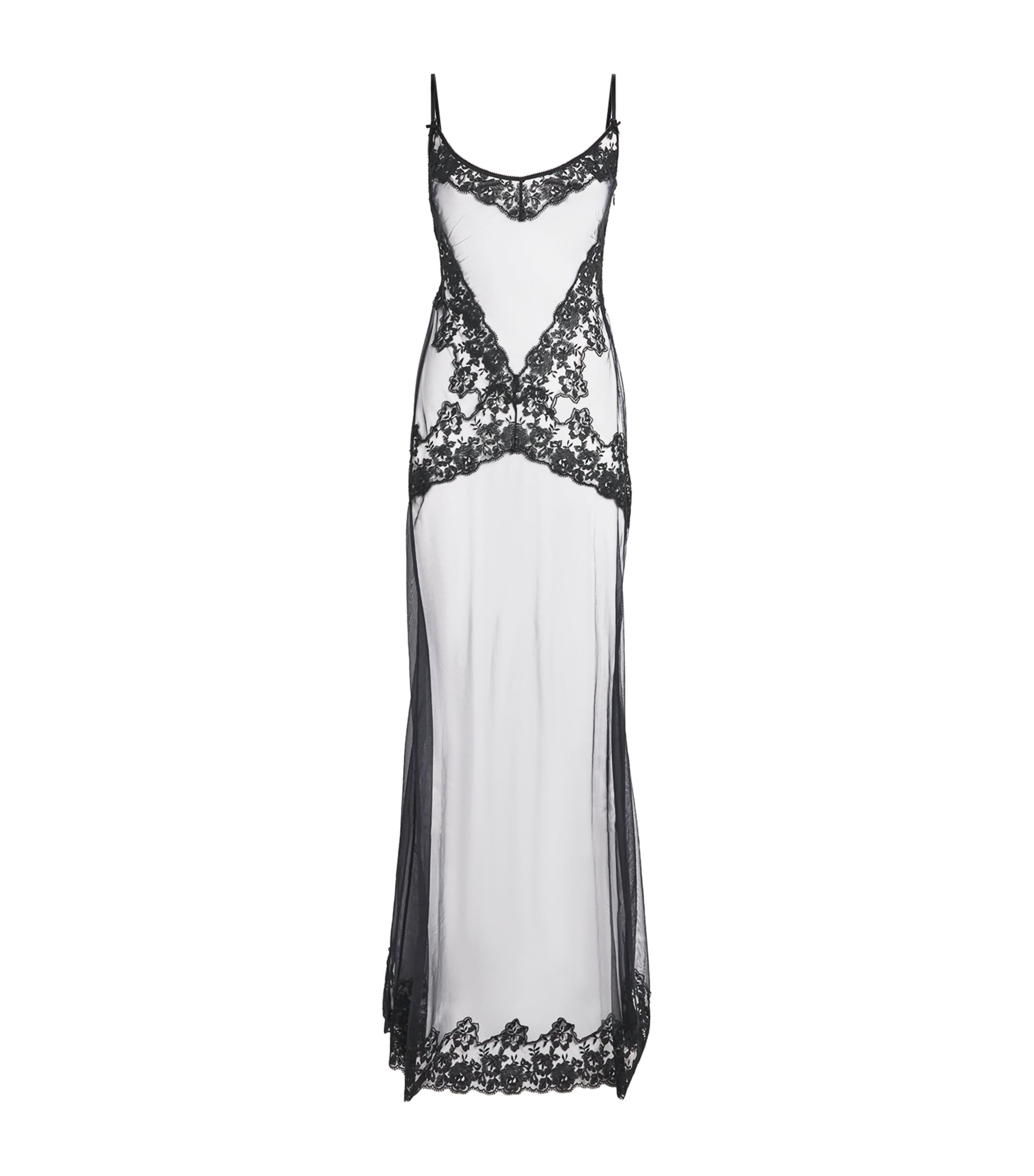 Skims Lace Maxi Slip Dress by SKIMS