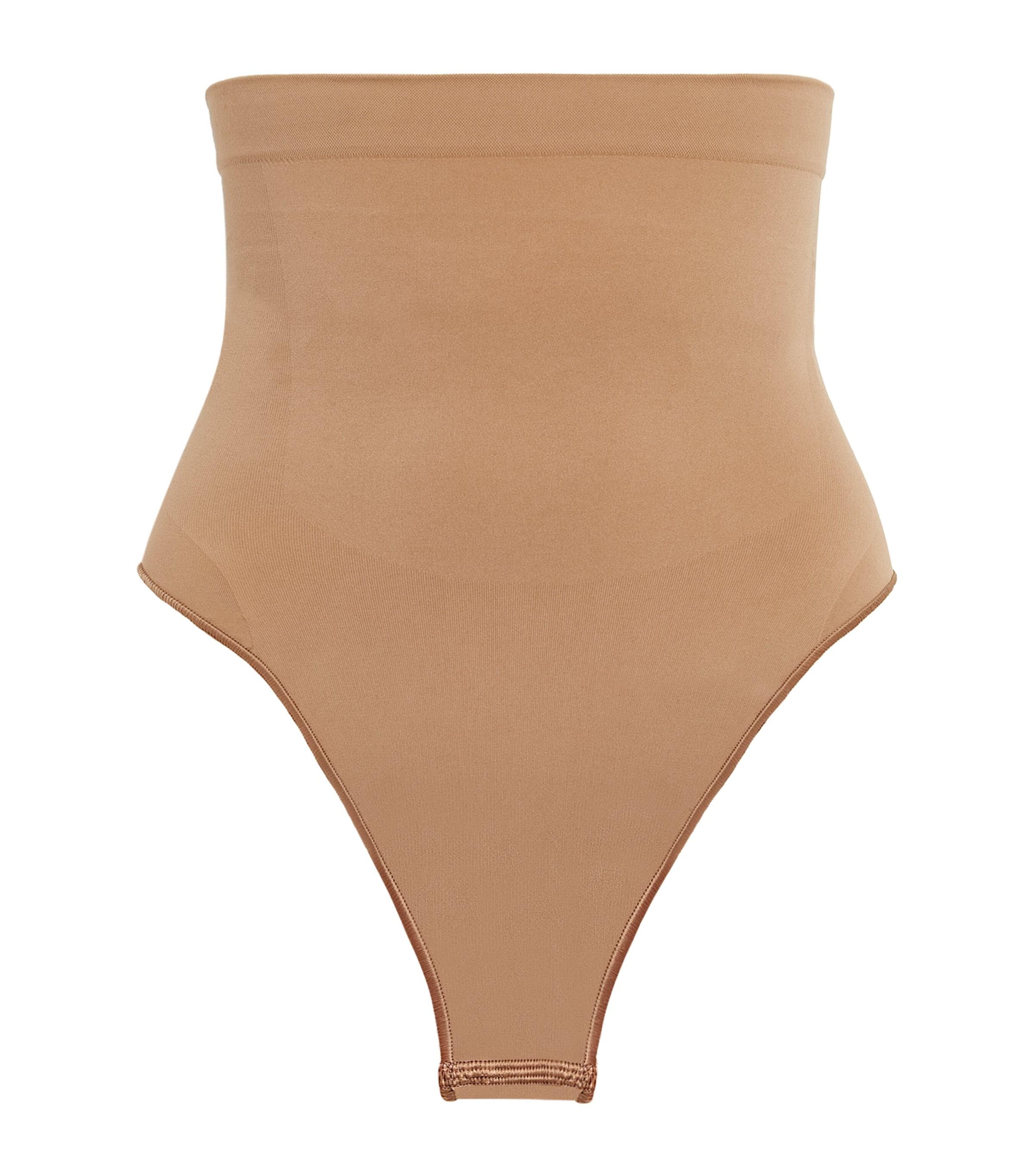 Skims Seamless Sculpt High-Waist Thong by SKIMS