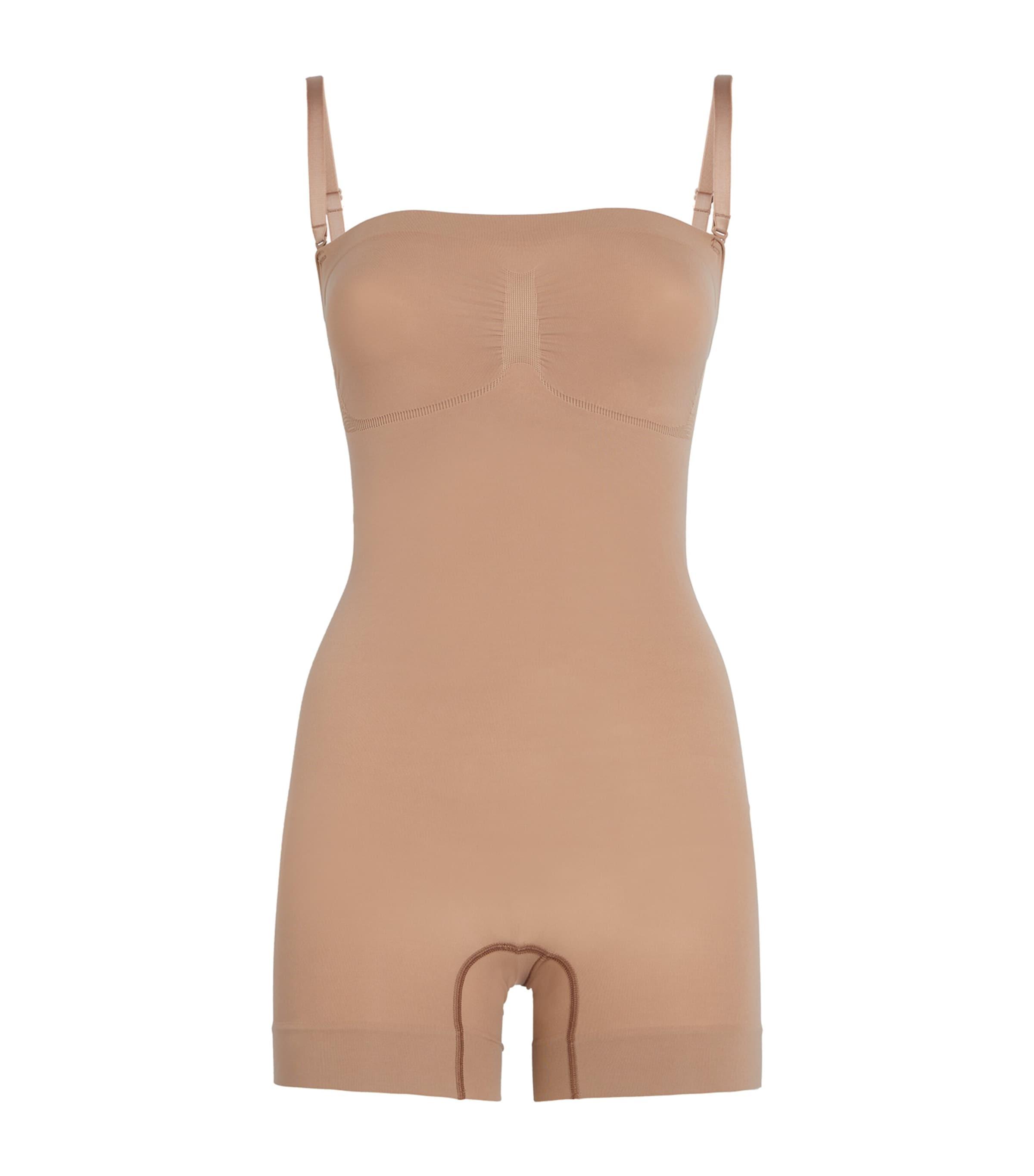Skims Seamless Sculpt Strapless Shortie Bodysuit by SKIMS