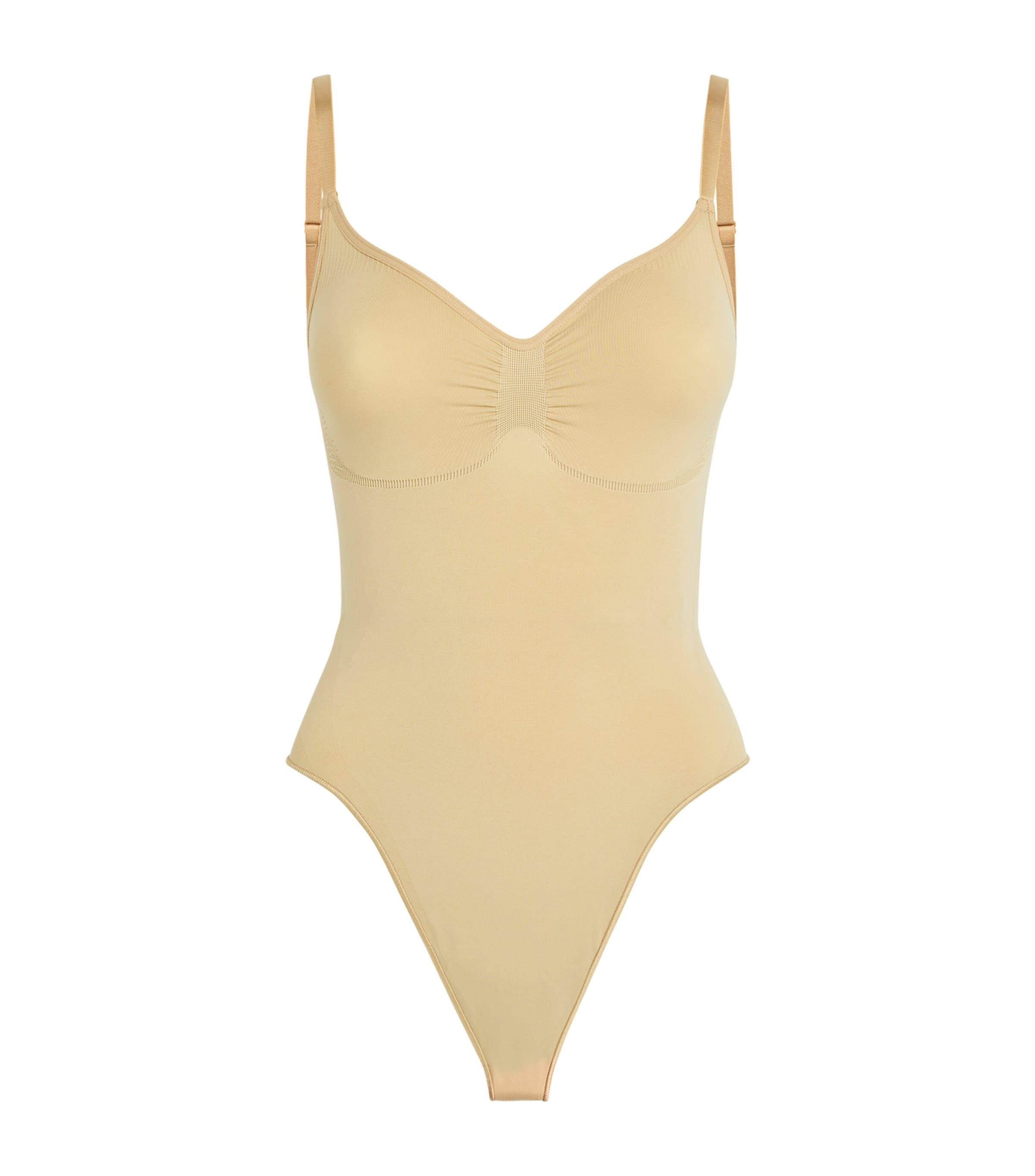 Skims Seamless Sculpt Thong Bodysuit by SKIMS