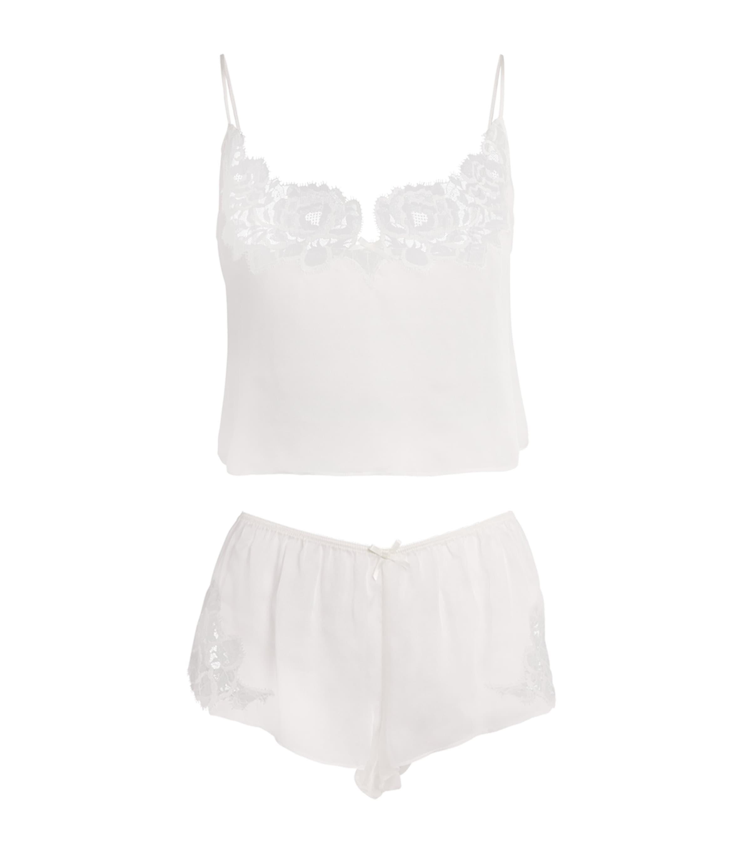 Skims Silk Romance Cami Top and Shorts Set by SKIMS