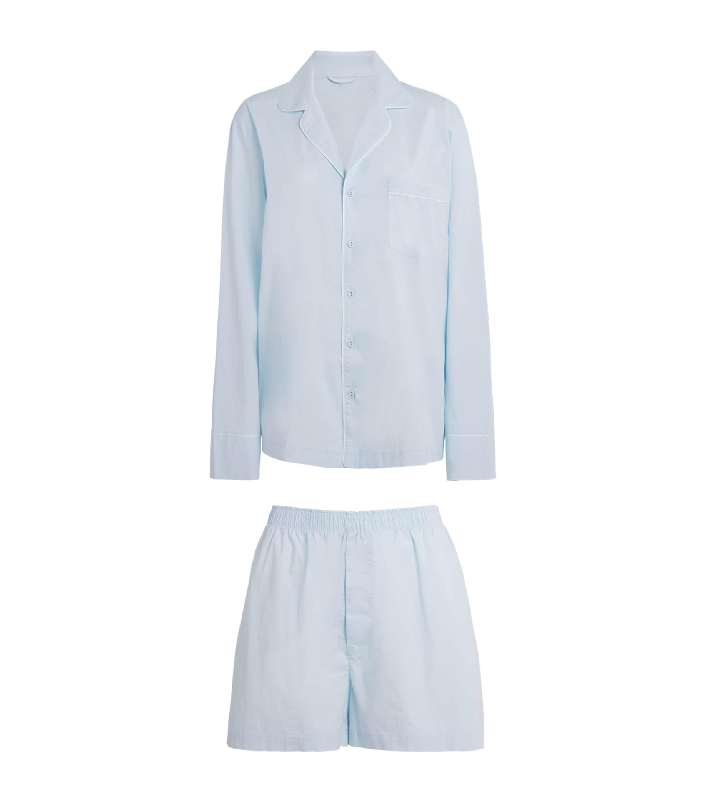 Skims Stretch-Cotton Sleep Pyjama Set by SKIMS