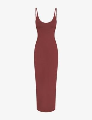 Smooth Layers Scoop-Neck Modal-Jersey Maxi Dress by SKIMS