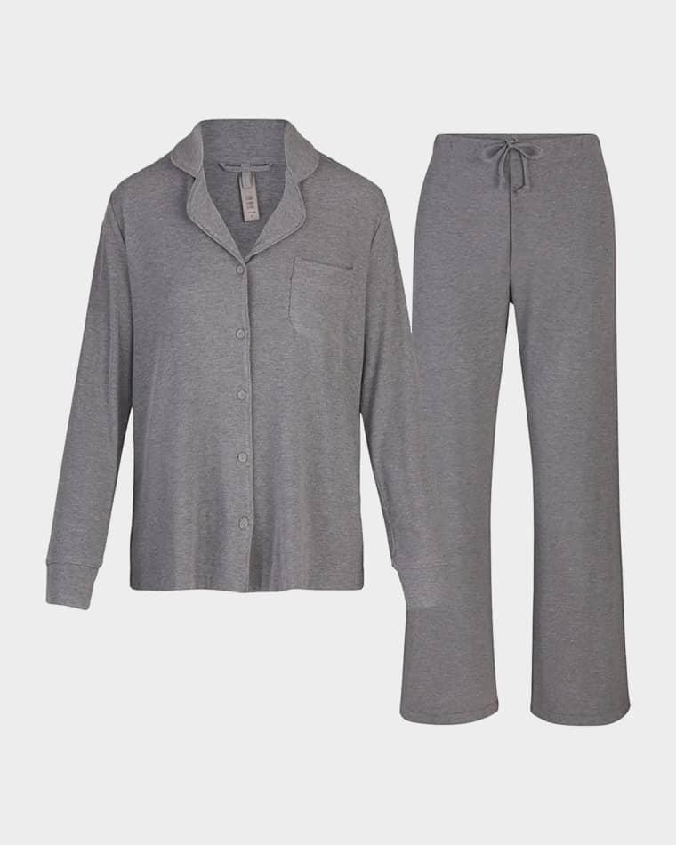 Soft Lounge Ribbed Sleep Set by SKIMS