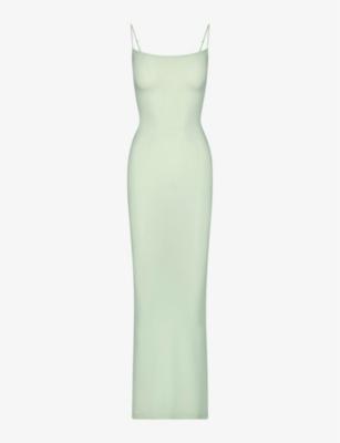 Soft Lounge ribbed stretch-jersey maxi dress by SKIMS