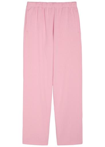 Straight-leg cotton-blend sweatpants by SKIMS