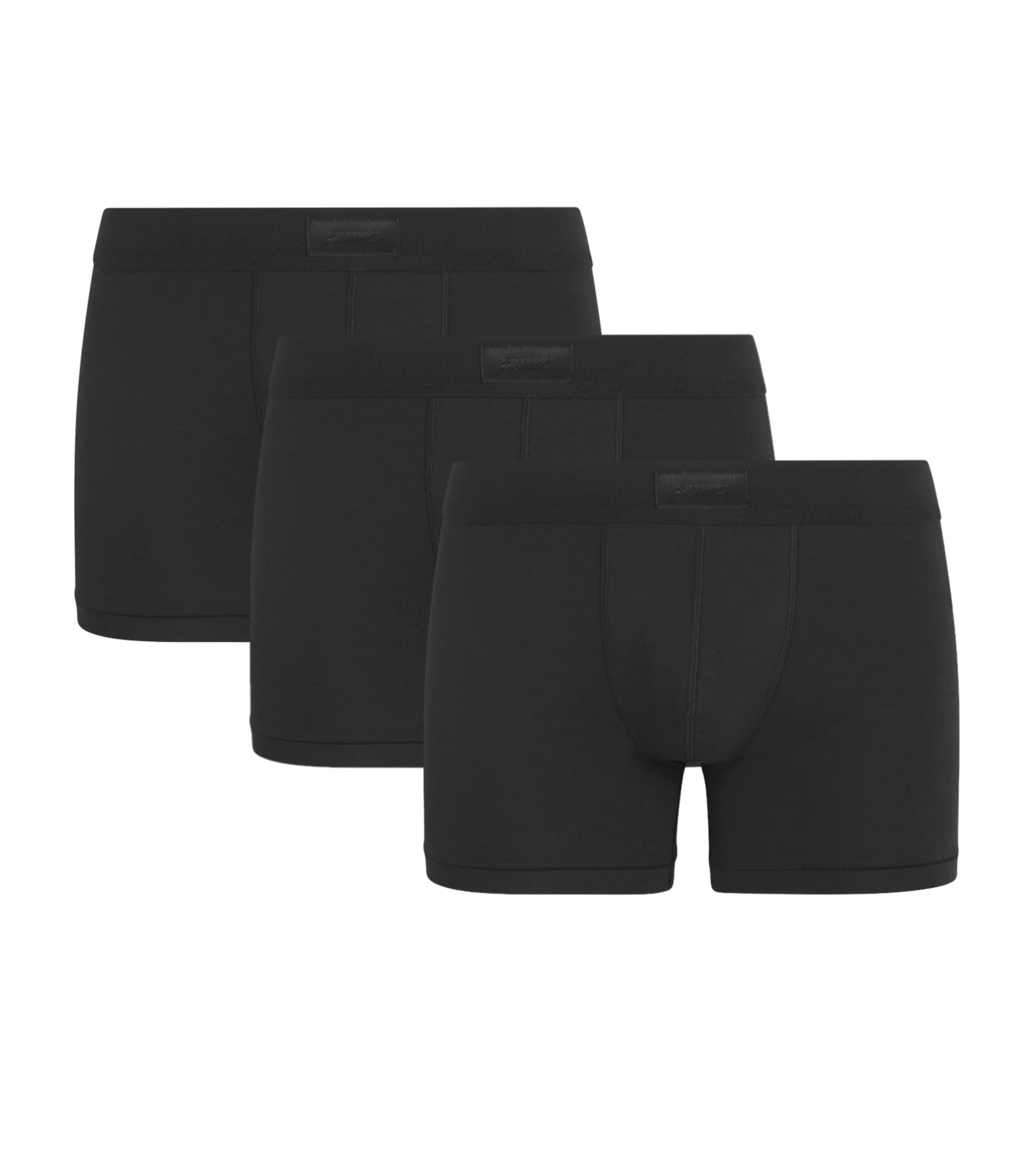 Stretch-Cotton Boxers (Pack of 3) by SKIMS