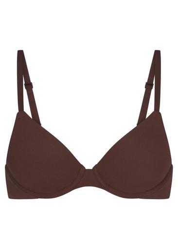 Stretch-jersey T-shirt bra by SKIMS