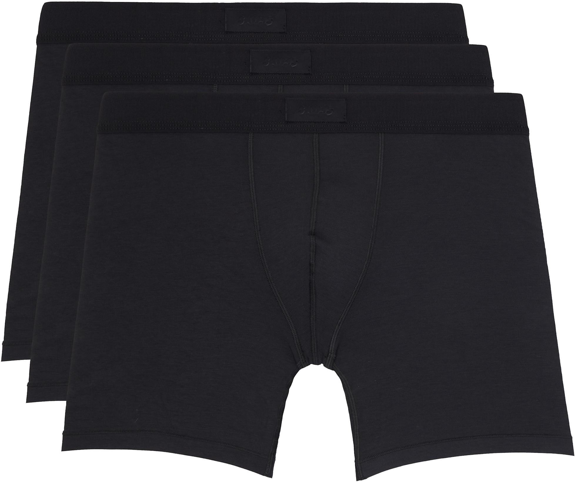 Three-Pack Black SKIMS Cotton 5" Boxer Briefs by SKIMS