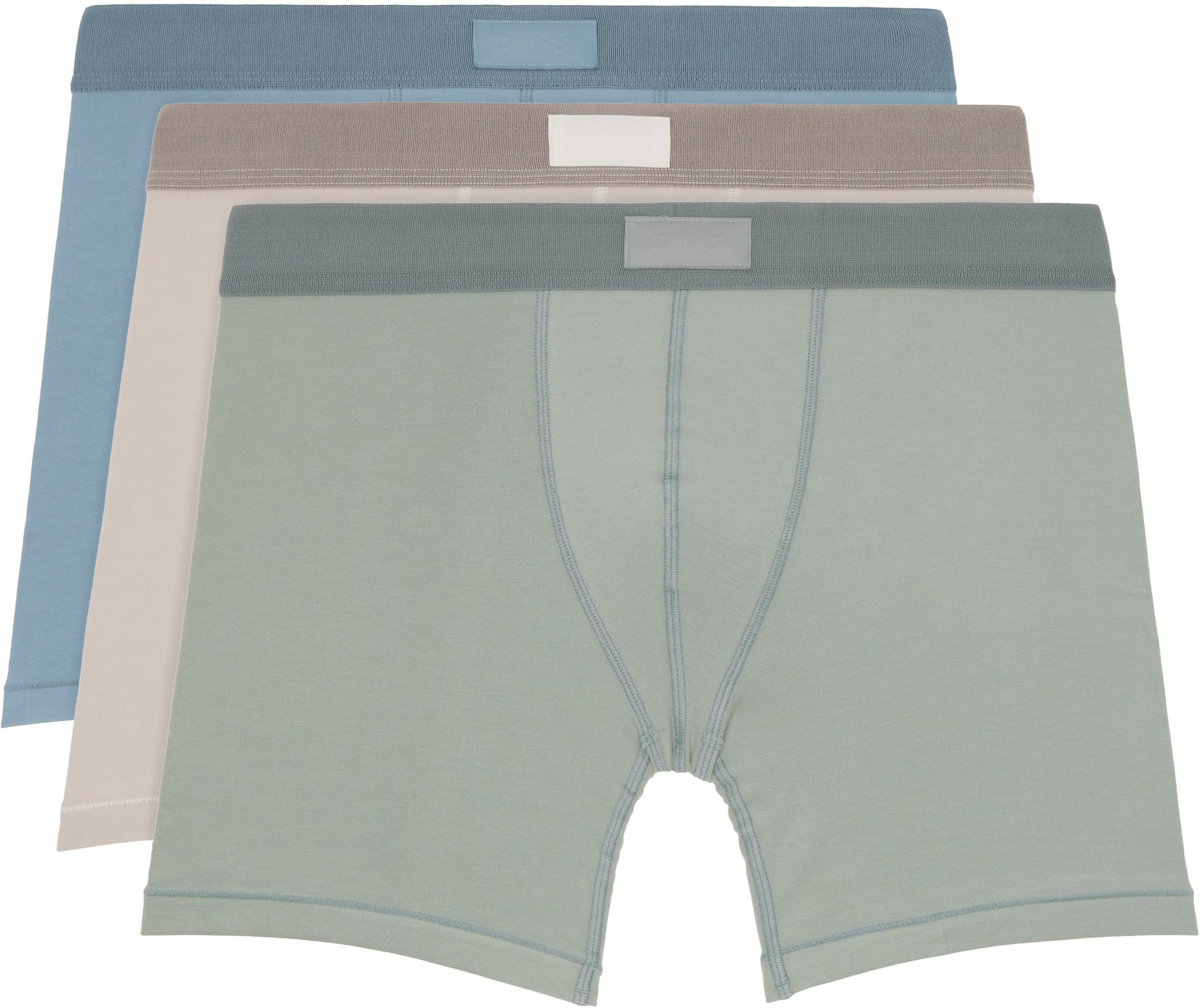 Three-Pack Multicolor SKIMS Cotton 5" Boxer Briefs by SKIMS