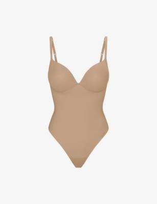 Ultimate Body Push-UP Thong Stretch-Woven Body by SKIMS