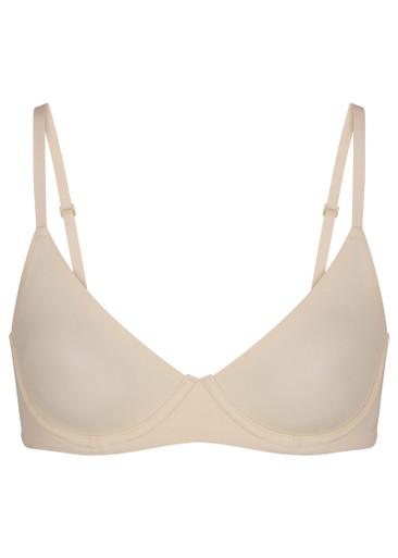 Unlined stretch-jersey demi bra by SKIMS