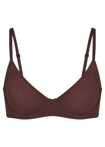 Unlined stretch-jersey demi bra by SKIMS