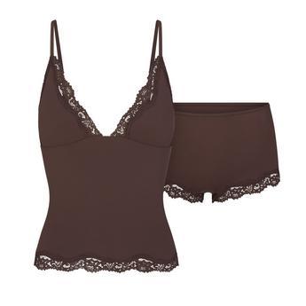 Women’s Fits Everybody Lace Cami and Boyshort Set by SKIMS