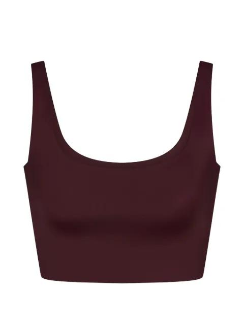 x Nike scoop-neck bra top by SKIMS