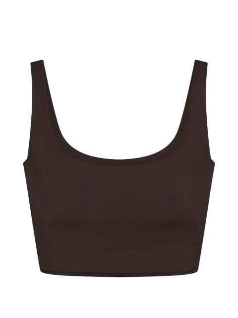 x Nike scoop-neck sports bra by SKIMS