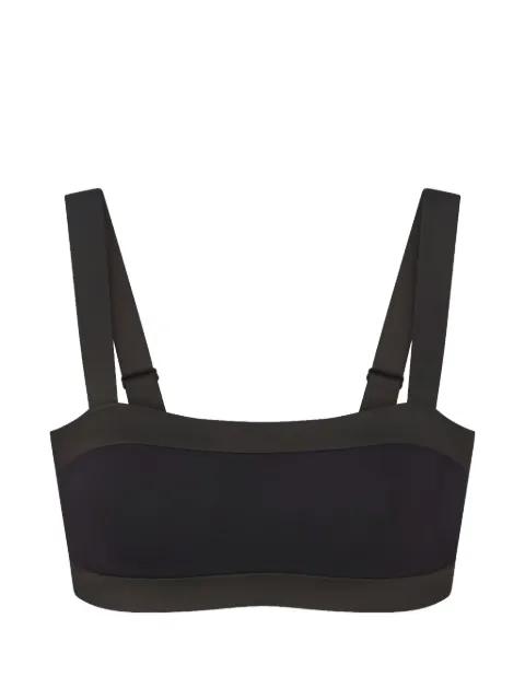 x Skims straight-neck sports bra by SKIMS