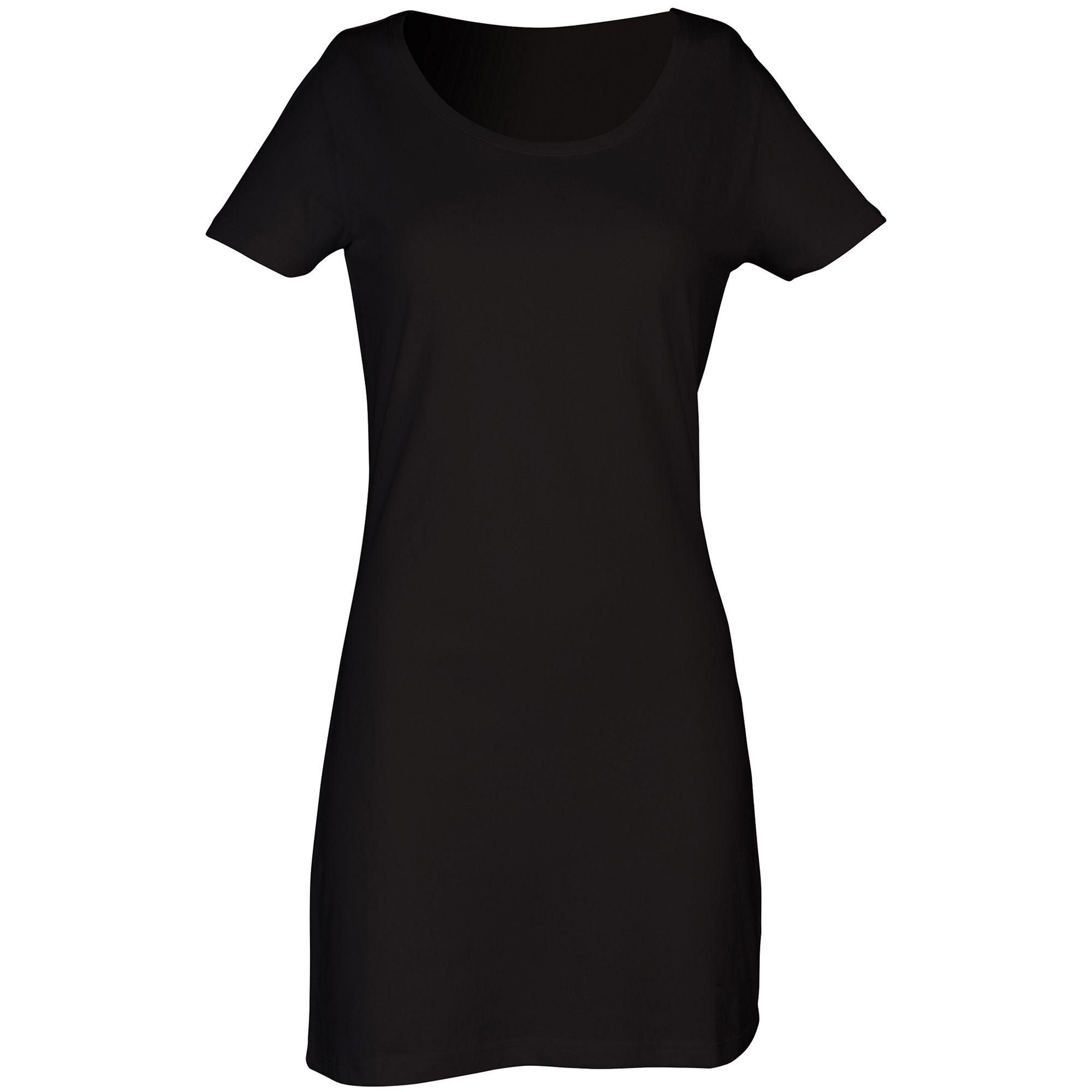 Scoop Neck T-Shirt Dress by SKINNI FIT