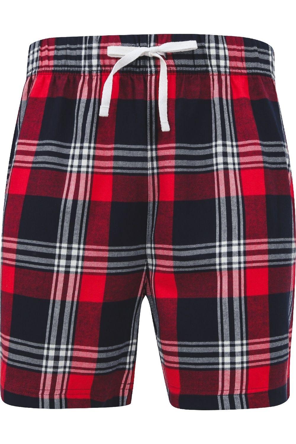 Tartan Lounge Shorts by SKINNI FIT