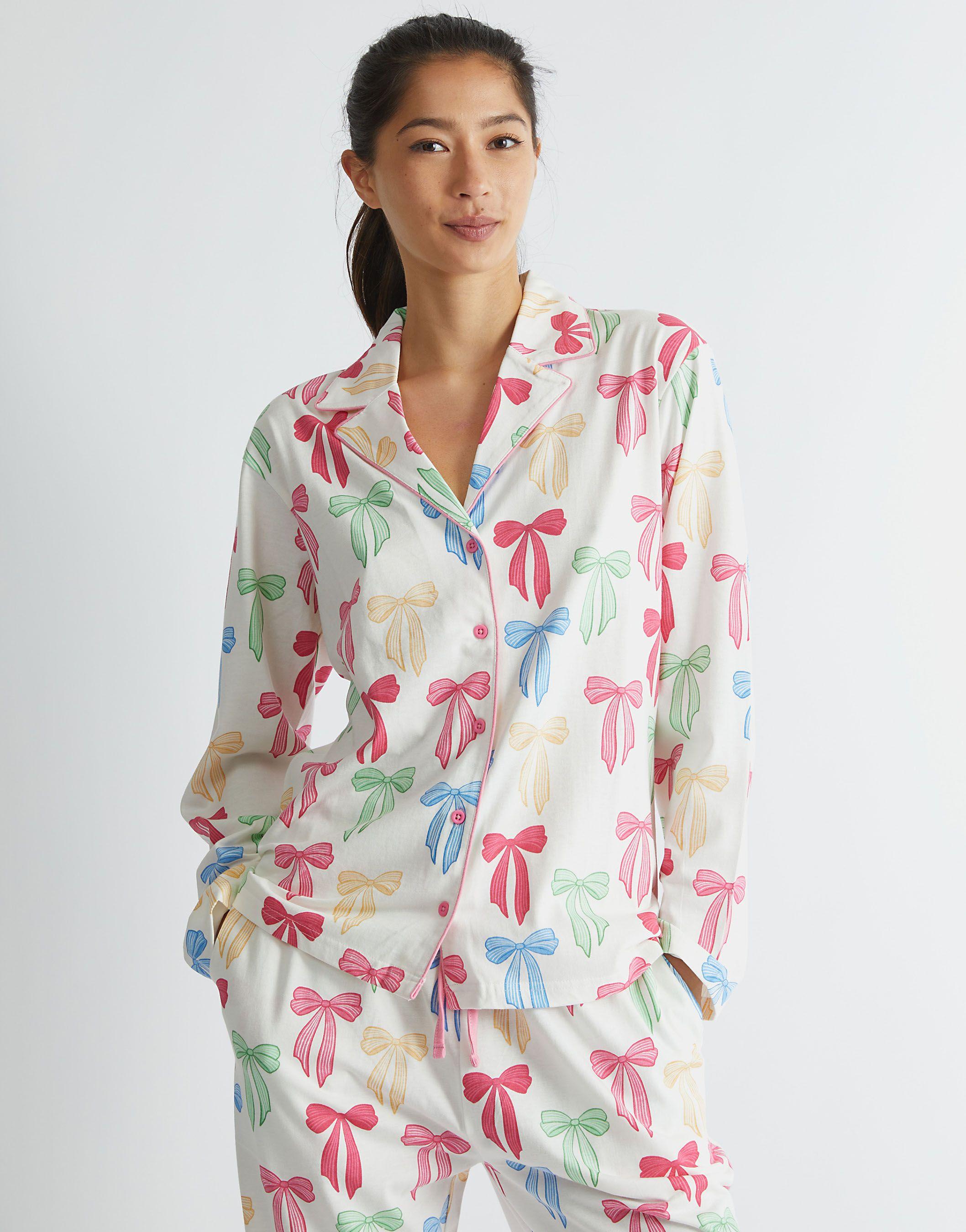 Multicolour Bow Pyjama Set by SKINNYDIP