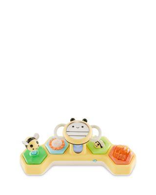 See & Bee Steering Wheel & Tummy Time Baby Toy - Ages 3M+ by SKIP HOP