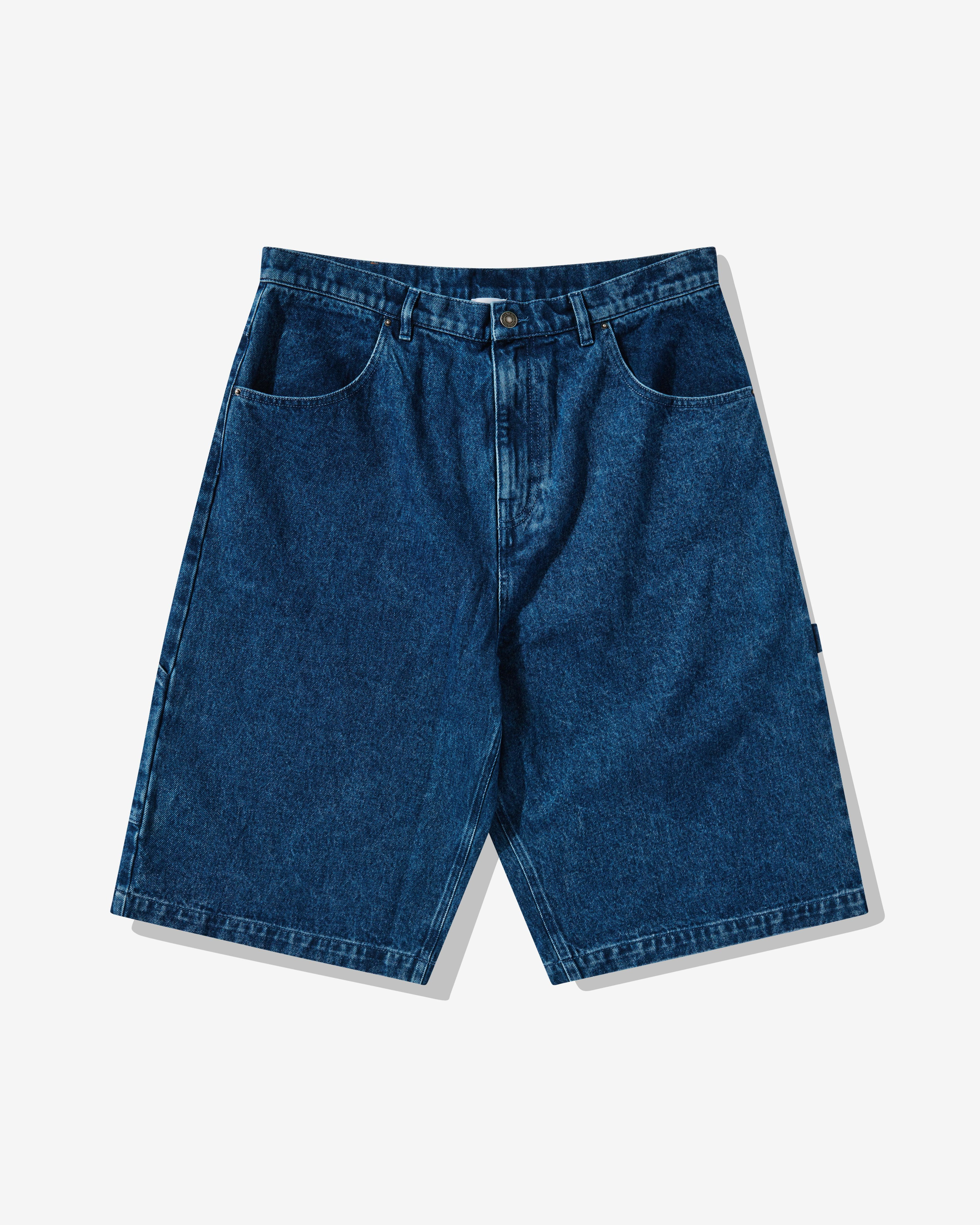 Sky High Farm Workwear - Unisex Carpenter Denim Shorts - (Blue) by SKY HIGH FARM WORKWEAR