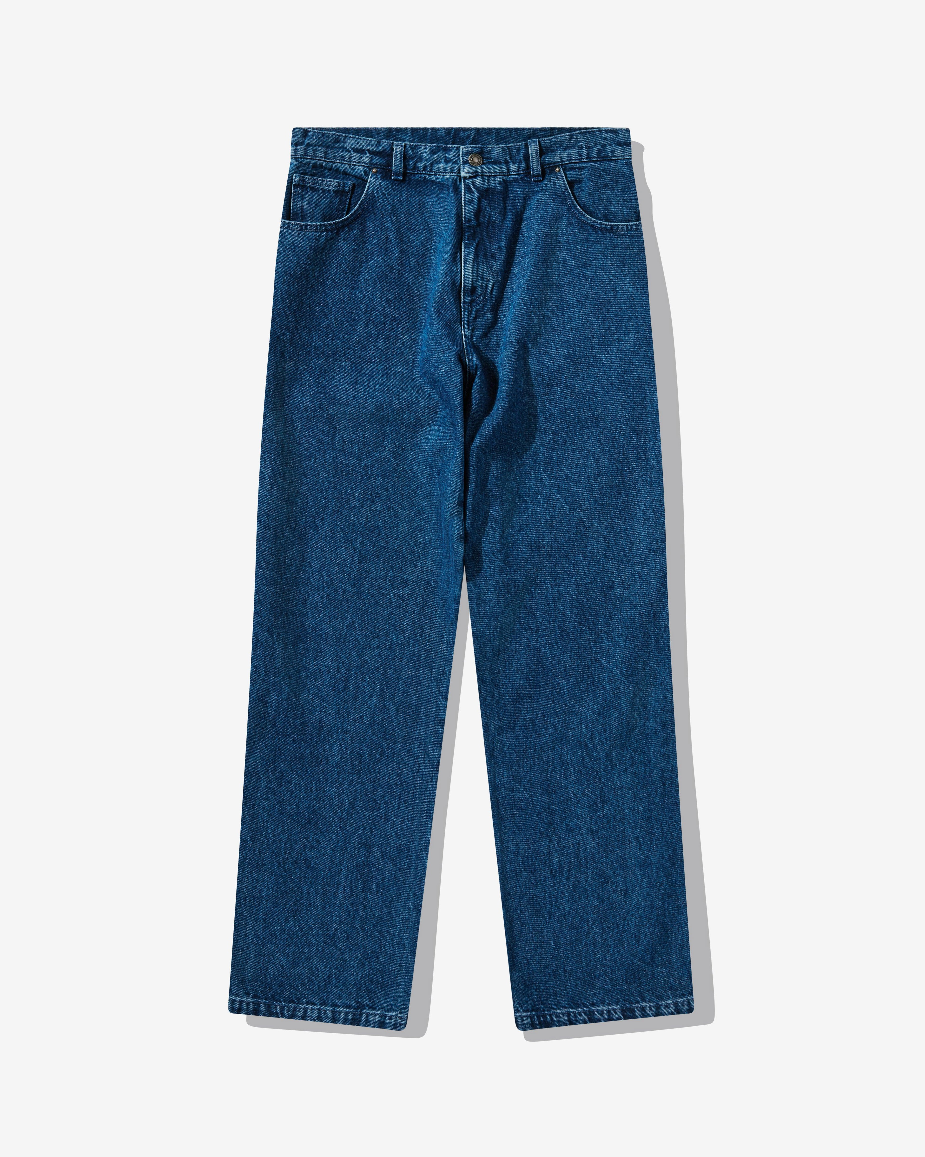 Sky High Farm Workwear - Unisex Logo Denim Jeans - (Blue) by SKY HIGH FARM WORKWEAR