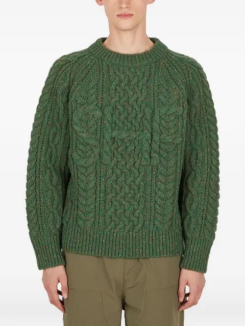 cable-knit sweater by SKY HIGH FARM WORKWEAR