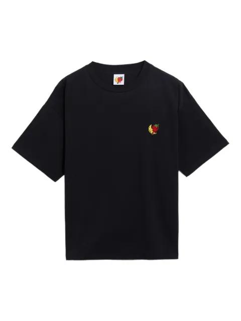 embroidered-detail t-shirt by SKY HIGH FARM WORKWEAR