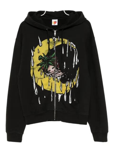 graphic-print hoodie by SKY HIGH FARM WORKWEAR