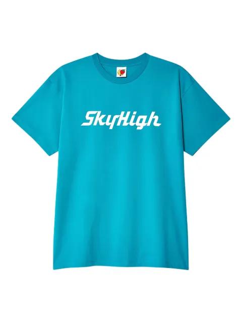 logo-print T-shirt by SKY HIGH FARM WORKWEAR