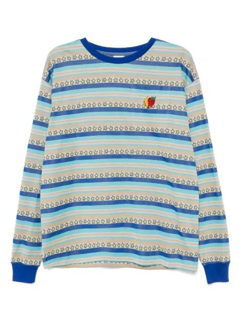 striped T-shirt by SKY HIGH FARM WORKWEAR