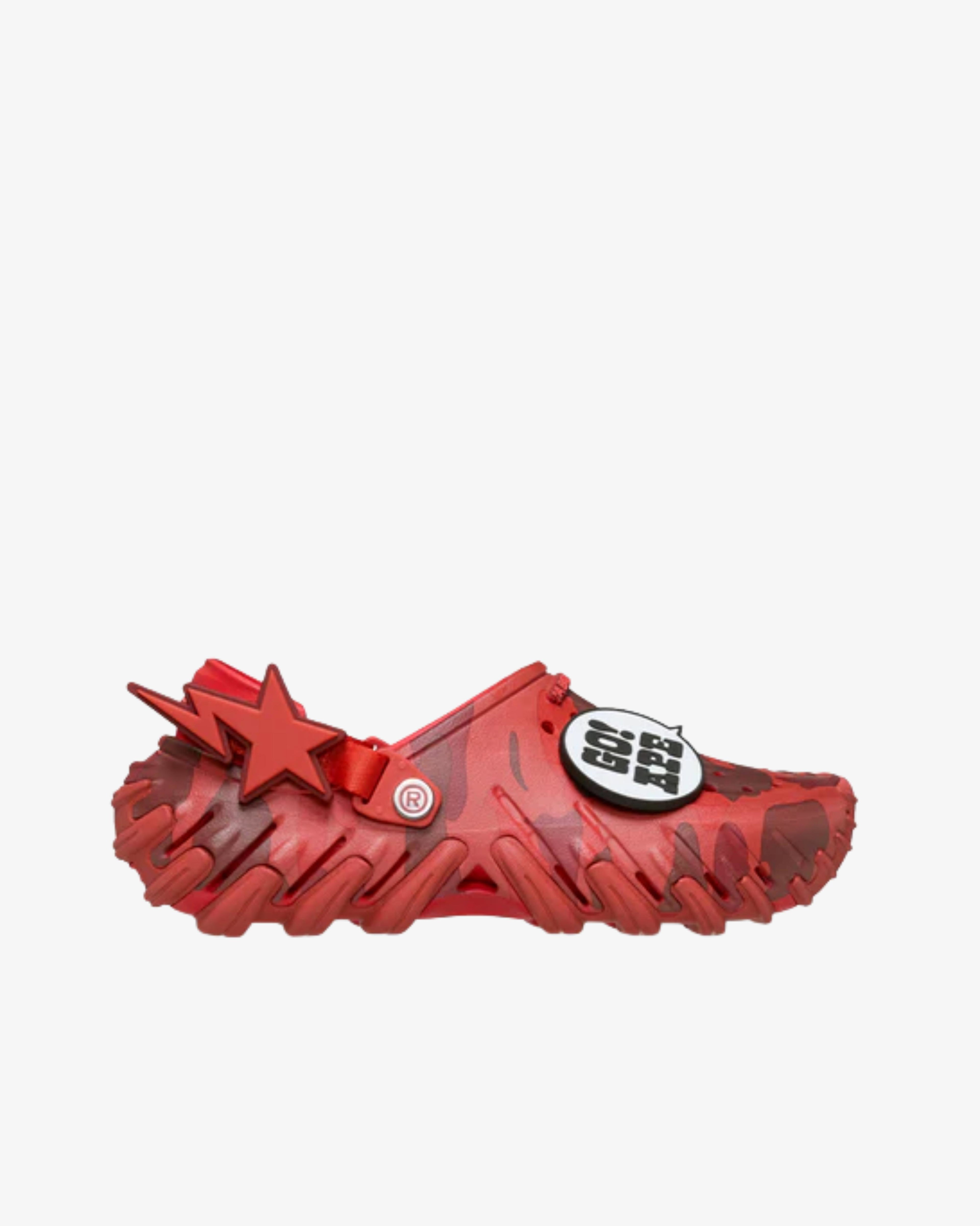 Crocs - Bape Echo Ro Clog - (Red) by SLAWN