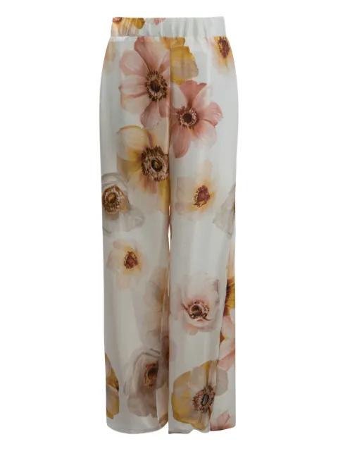 floral trousers by SLEEP NO MORE