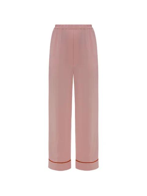 Finnegan piped pajama-style trousers by SLEEPER