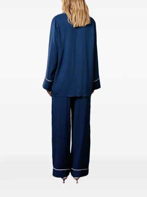 Finnegan piping pajama trousers by SLEEPER