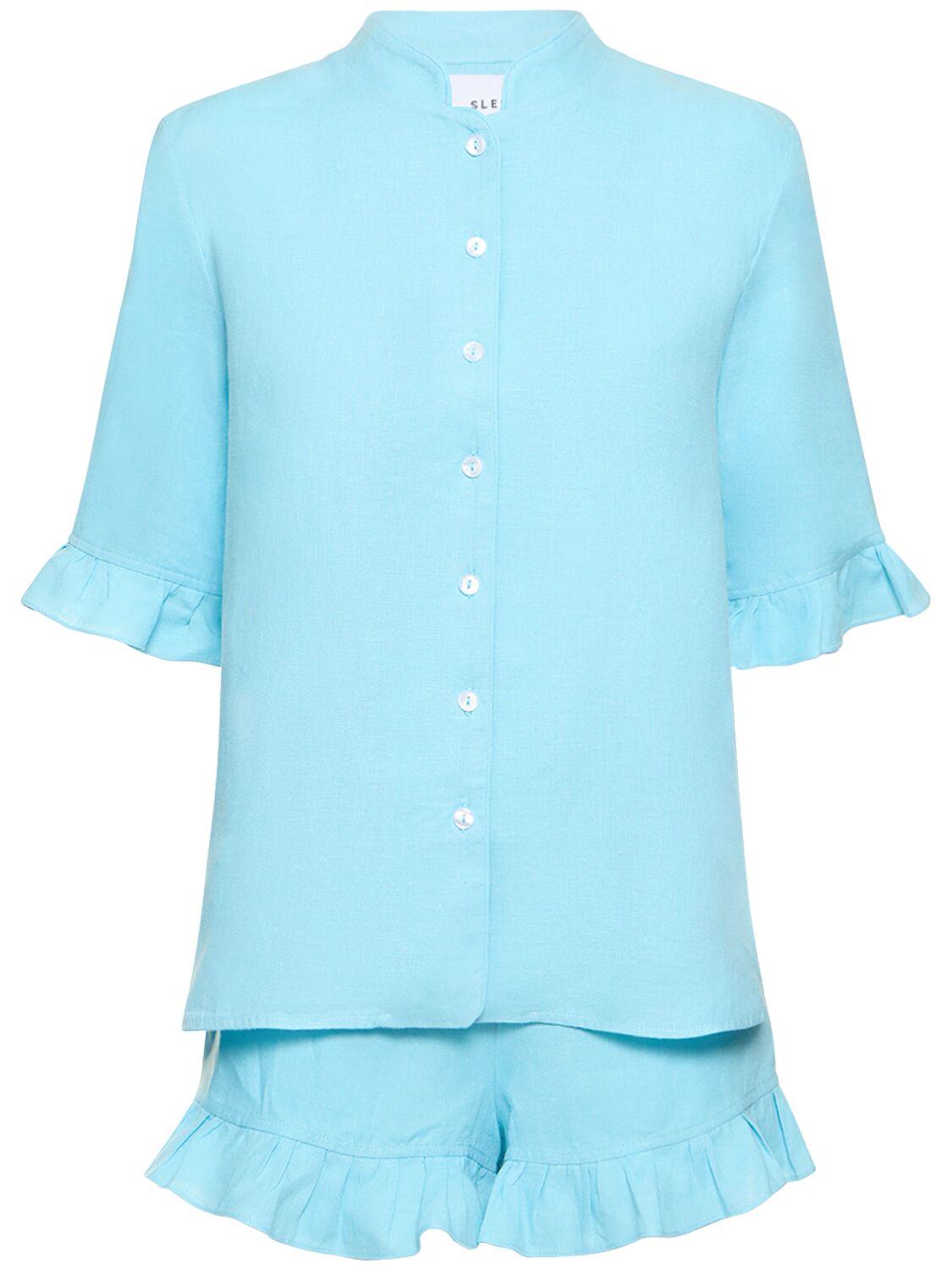 Linen Lounge Suit by SLEEPER