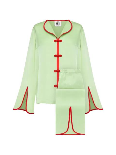 Louis Chinoiserie pajama set by SLEEPER