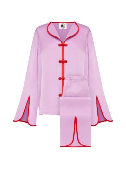 Louis Chinoiserie pajamas by SLEEPER