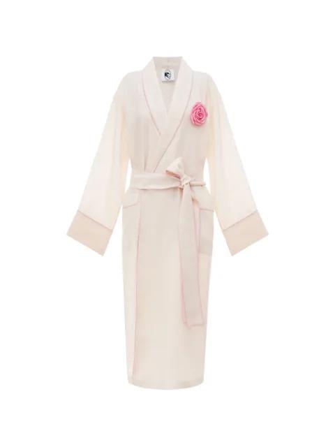 Rose Linen robe by SLEEPER