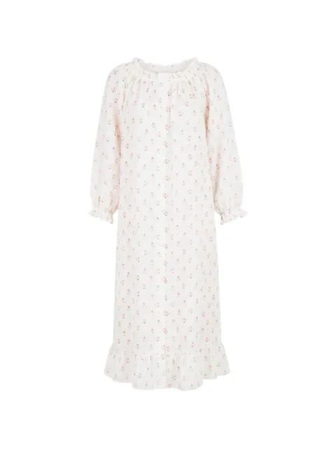 floral-print ruffled nightdress by SLEEPER